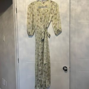 Wrap Around Floral Dress